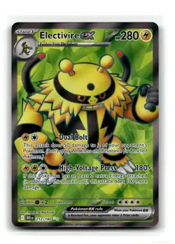 Electivire ex 212/182 Ultra Rare Destined Rivals Pokemon Near Mint - Image 1