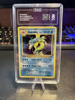 Pokemon TCG - TAG 8 NM Mint - Gyarados 34/108 - Holo - XY - Evolutions - ENG - Image 1