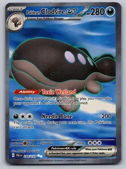 Paldean Clodsire ex 244/193 Ultra Rare Paldea Evolved Pokemon Holo Near Mint - Image 1