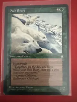 Pale Bears - MTG - Ice Age - LP/MP - Image 1