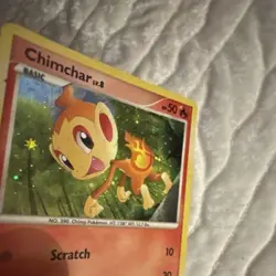 Nintendo Pokemon TCG Chimchar DP02 Diamond & Pearl Promo Holo 50 HP English 2007 - Image 2