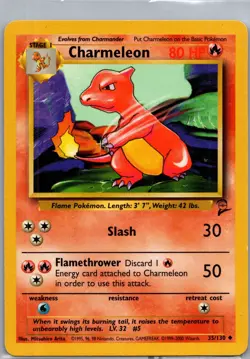 Pokemon TCG Pokemon Charmeleon Charmeleon Uncommon Regular - Image 1