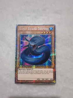 RA05-EN020 Night Sword Serpent Starlight Rare 1st Ed YuGiOh - Image 1