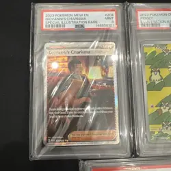 lot of 3 psa 9 Graded pokemon Cards - Image 2