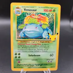 Venusaur 15/102 Pokemon Card - Celebrations: Classic Collection - NM - Image 1
