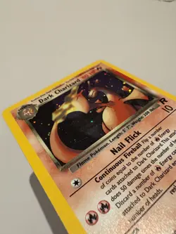 Pokemon TCG Dark Charizard Holo Rare Card 4/82 Team Rocket Series LP+ - Image 3