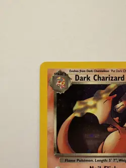 Pokemon TCG Dark Charizard Holo Rare Card 4/82 Team Rocket Series LP+ - Image 5