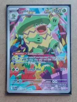 Ludicolo 95/94 Phantasmal Flames Pokemon Card NM Pack Fresh - Image 2