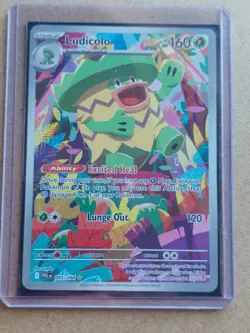 Ludicolo 95/94 Phantasmal Flames Pokemon Card NM Pack Fresh - Image 5