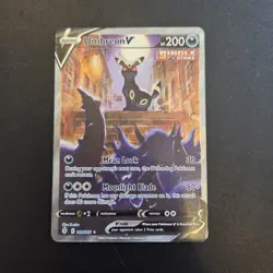 Pokemon Card - Umbreon V 189/203 SWSH07 Full Art Ultra Rare Holo - NM - Image 1