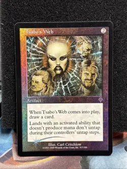 MTG - Tsabo’s Web Invasion (Foil) Magic The Gathering Premodern - Image 1