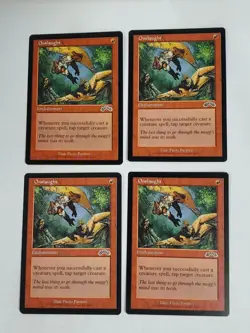MTG Playset 4x Onslaught (Exodus/Red/C) - BGM - Image 1
