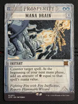 Mana Drain Outlaws of Thunder Junction: Breaking News Regular - Image 1