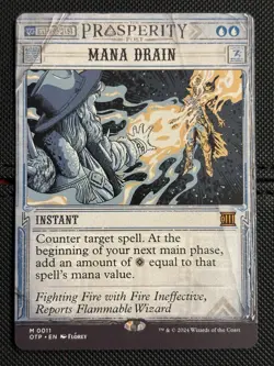 Mana Drain Outlaws of Thunder Junction: Breaking News Regular - Image 2