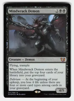 MINDWRACK DEMON FOIL - Magic: The Gathering - DAARKEN MP - Image 1