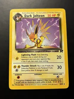 Pokemon Dark Jolteon 38/82 Dark Flareon 35/82 Dark Vaporeon 45/82 All Cards LP - Image 4