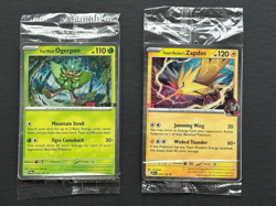 2x Lot SEALED Zapdos & Ogerpon EB Games Promo Set - Pokemon Card AUSTRALIA [2026 - Image 1