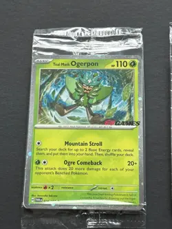 2x Lot SEALED Zapdos & Ogerpon EB Games Promo Set - Pokemon Card AUSTRALIA [2026 - Image 2