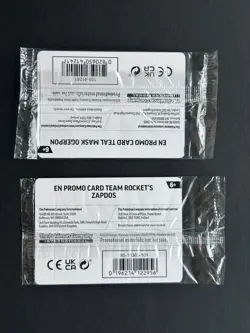 2x Lot SEALED Zapdos & Ogerpon EB Games Promo Set - Pokemon Card AUSTRALIA [2026 - Image 4