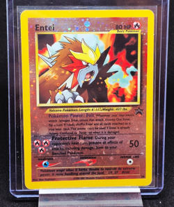 Pokemon TCG ENTEI (#34/53) Wotc Promo Vtg 2001 Reverse Holo NM - Image 1