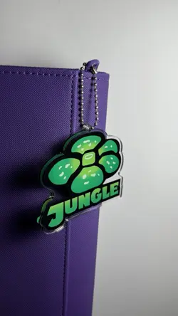 Pokemon: Jungle Tag/Key Chain Organiser Set - Image 1
