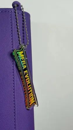 Pokemon Set Mega Evolution Binder Tag/Key Chain Organiser - Image 2