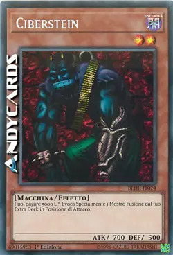 CIBERSTEIN • (Cyber-Stein) • Segreta • BLHR IT074 • 1Ed • Yugioh! • ANDYCARDS - Image 1