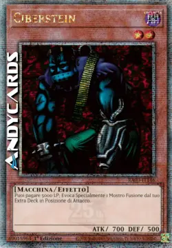CIBERSTEIN (Cyber-Stein) • Quarter Century • RA03 IT146 • 1Ed • Yugioh ANDYCARDS - Image 1