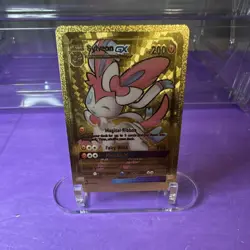 Pokemon Sylveon GX Gold Foil Card - Image 1