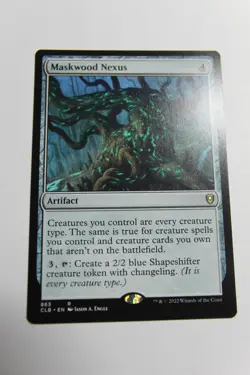 MTG Maskwood Nexus x1- -Cmdr Legends: Battle for Baldur's Gate-Near Mint - Image 1