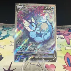 Vaporeon V SWSH181 SWSH: Sword & Shield Promo Cards Holo - Image 1