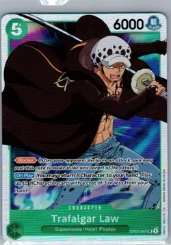 Trafalgar Law OP01-047 SR Romance Dawn - One Piece Card - NM - Image 1
