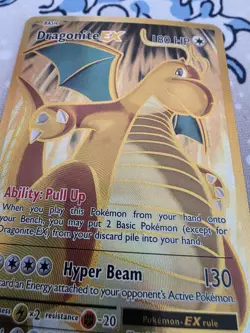 Dragonite EX Full Art Ultra Rare Evolutions Holo Pokemon Card 106/108 English - Image 1