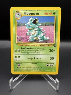 Nidoqueen 23/64 - Jungle - Non-Holo Rare WOTC Pokemon Card - VG/LP - Image 1