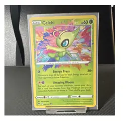 Celebi 009/185 Pokemon Vivid Voltage Holo Card - Image 1