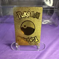 Pokemon Charizard VMAX Gold Metal Promo Holo Card SWSH261 330 HP - Image 2