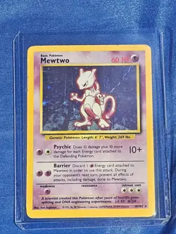 Mewtwo 10/102 Holo - Base Set - Pokemon Card HP - Image 1