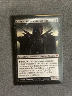 MTG [Kalitas, Bloodchief of Ghet] Zendikar #99 Regular Mythic NM/Unplayed Magic - Image 2