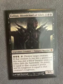 MTG [Kalitas, Bloodchief of Ghet] Zendikar #99 Regular Mythic NM/Unplayed Magic - Image 3