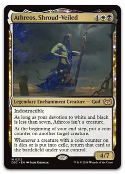 Athreos, Shroud-Veiled #212 (NM) Duskmourn DSC Magic MTG - Image 1