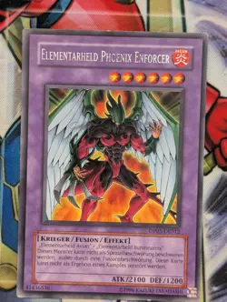 Elementar-HELD Phoenix Enforcer DP05-DE012 Rare Deutsch EX YUGIOH - Image 1