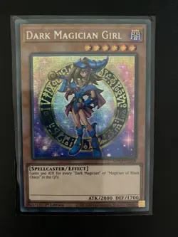 Yugioh Dark Magician Girl MP22-EN268 Secret Rare 1st Ed NM - Image 1