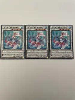 3x Deep Sea Prima Donna MP21-EN066 Yugioh Playset - Image 1