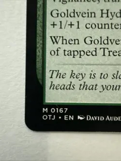 MTG Goldvein Hydra 0167 - NM - Mythic Outlaws of Thunder Junction OTJ - Image 2