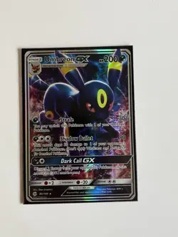Pokemon Umbreon GX 80/149 Sun & Moon Card Nachtara GX Holo D Englisch - Image 1