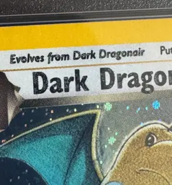 PSA 7 Dark Dragonite Holo - Ink Error - Team Rocket - 5/82 - Pokemon Card - Image 5