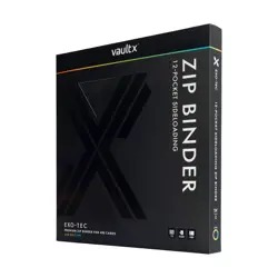 Vault x 12 Pocket Exo-Tec Zip Binder SV2 Pokemon Paldea Evolved New Free Ship US - Image 5