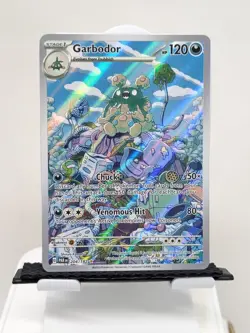 Garbodor Illustration Rare 204/182 SV04: Paradox Rift Pokemon TCG MINT - Image 1