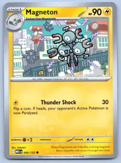 Magneton 046/132 Mega Evolution Pokemon NM - Image 1