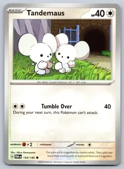 Tandemaus 154/182 Common Paradox Rift Pokemon 2023 NM - Image 1